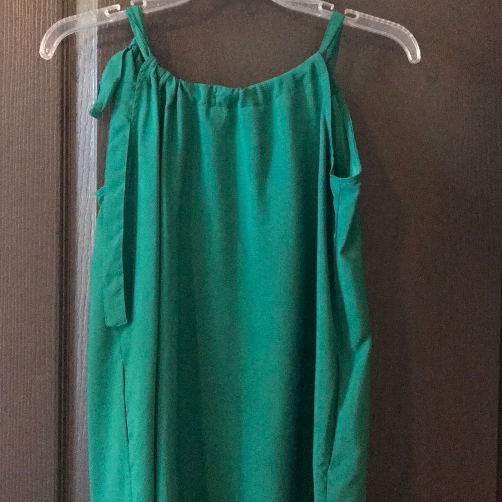 Green dress